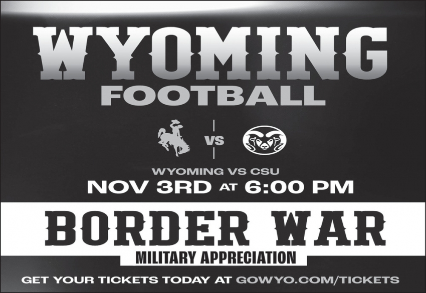 Wyoming Football, University of Wyoming, Laramie, WY